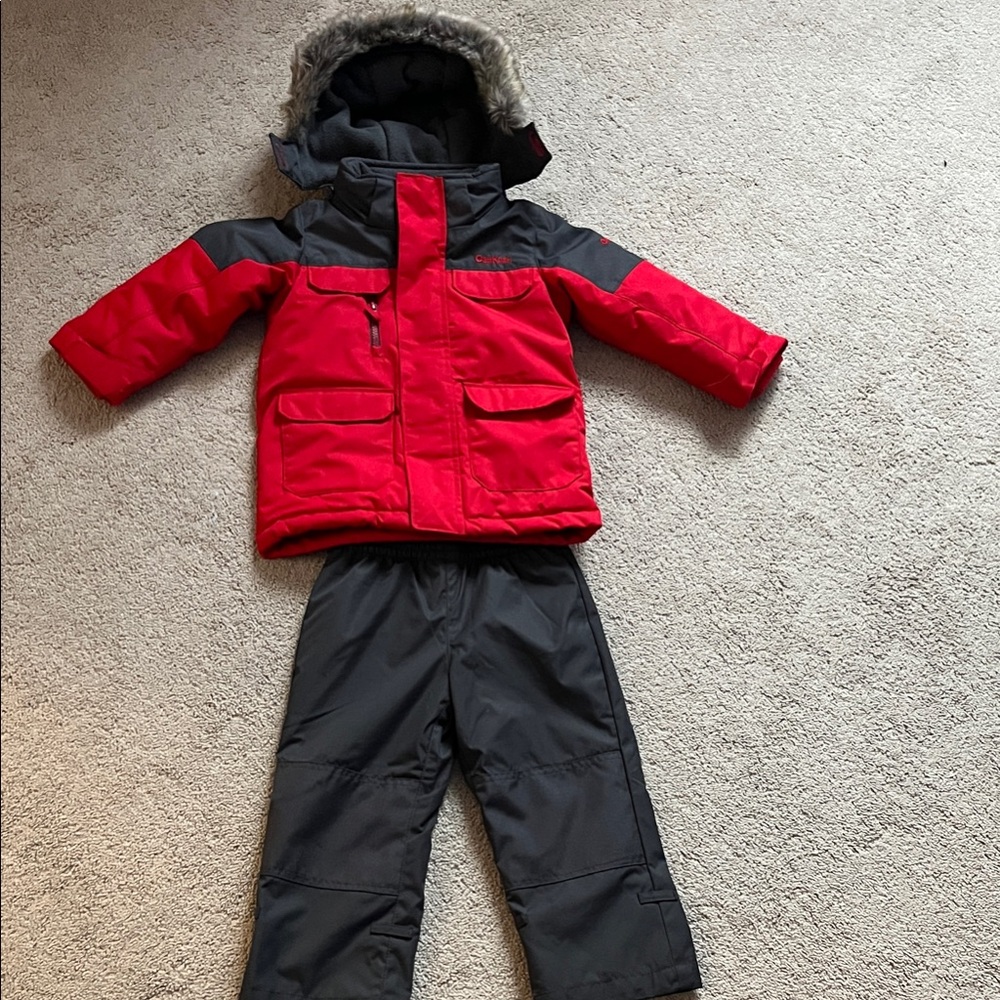 Osh Kosh snowsuit, Snow Pants with removable Suspenders
